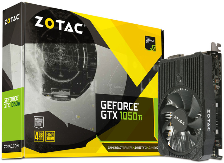 Zotac GeForce GTX 1050 Ti Mini, 4GB GDDR5_793301620