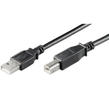 PremiumCord USB 2.0, A-B - 3m (stíněný)