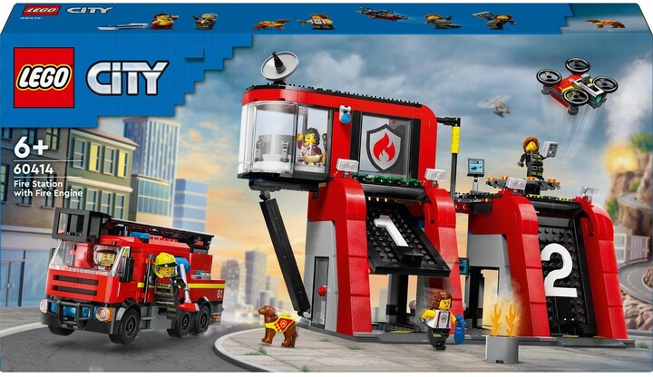 LEGO® City 60414 Hasičská stanice s hasičským vozem_1459576837