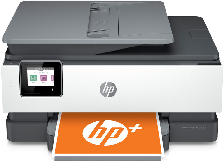 HP Officejet Pro 8022e multifunkční inkoustová tiskárna, A4, barevný tisk, Wi-Fi, HP+, Instant Ink