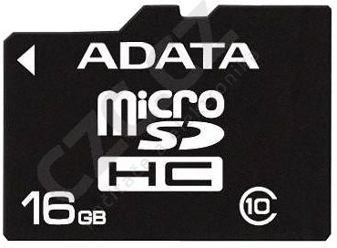 ADATA Micro SDHC 16GB class 10 + adaptér_1708781403
