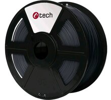 C-TECH tisková struna (filament), HIPS, 1,75mm, 1kg, šedá