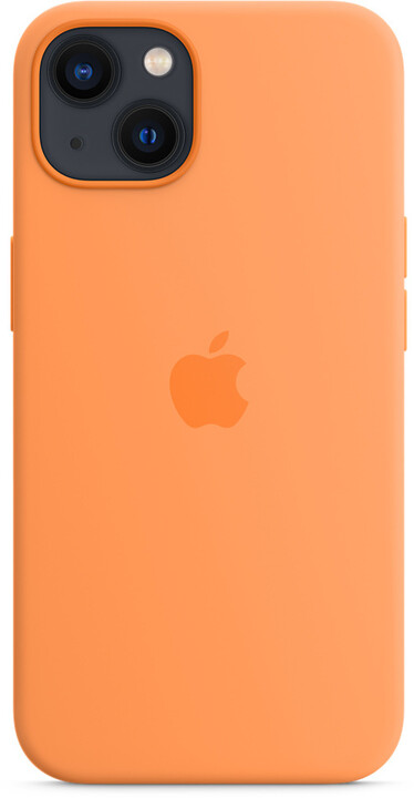 Apple silikonový kryt s MagSafe pro iPhone 13, měsíčkově žlutá_1791252818