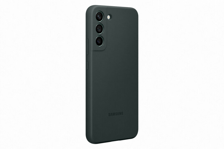 Samsung silikonový zadní kryt pro Galaxy S22+, zelená_1206127058