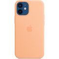 Apple silikonový kryt s MagSafe pro iPhone 12 mini, světle oranžová_1524683349