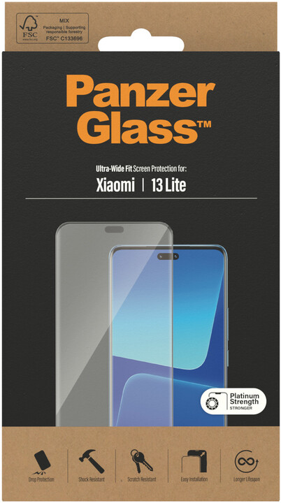 PanzerGlass ochranné sklo pro Xiaomi 13 lite_434394328