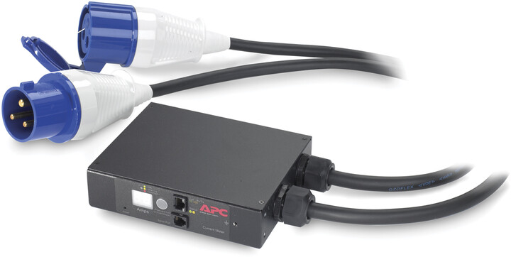 APC In-Line Current Meter, 32A, 230V, IEC309-32A, 2P+G_1456071397