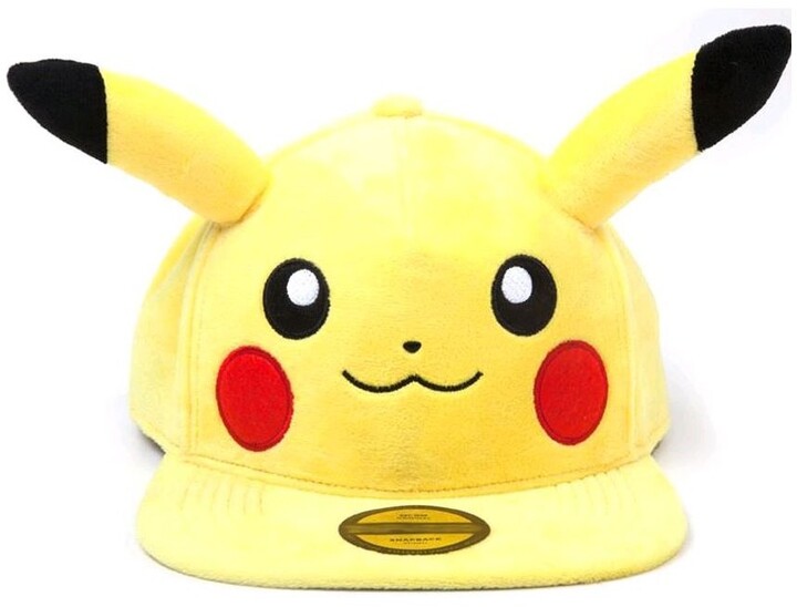 Kšiltovka Pokémon: Pikachu - Pikachu s ušima, nastavitelná_966264060