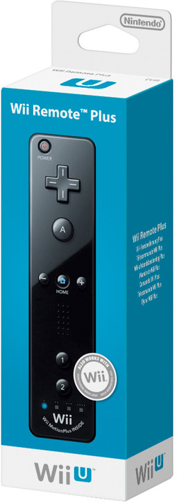 Nintendo Remote Plus Cerna Wiiu Niup615 Czc Cz