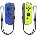Nintendo Joy-Con (pár), modrý/žlutý (SWITCH) O2 TV HBO a Sport Pack na dva měsíce