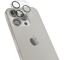 EPICO safírové tvrzené sklo na čočky fotoaparátu pro Apple iPhone 15 Pro / 15 Pro Max 81312191000001