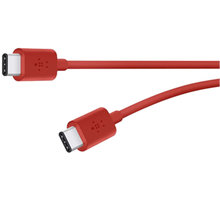 Belkin MIXIT USB 2.0 C to USB C, 1,8m - červený_648687078
