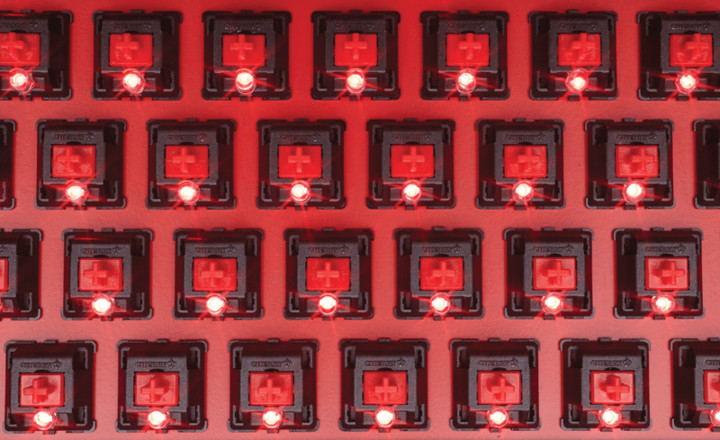 Corsair STRAFE RED LED + Cherry MX BROWN, CZ_464698537