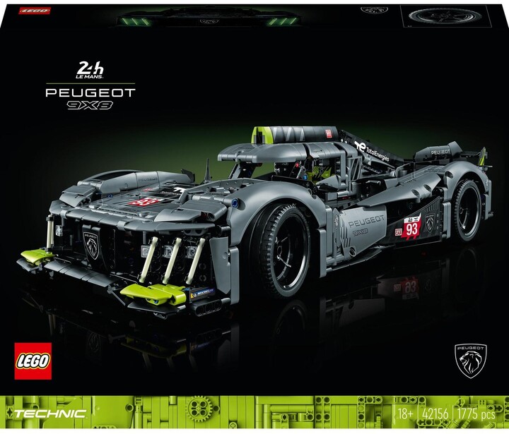 LEGO® Technic 42156 PEUGEOT 9X8 24H Le Mans Hybrid Hypercar_593029003