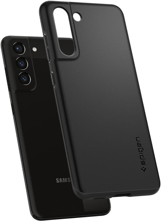 Spigen ochranný kryt Thin Fit pro Samsung Galaxy S21 FE 5G, černá_1792771701