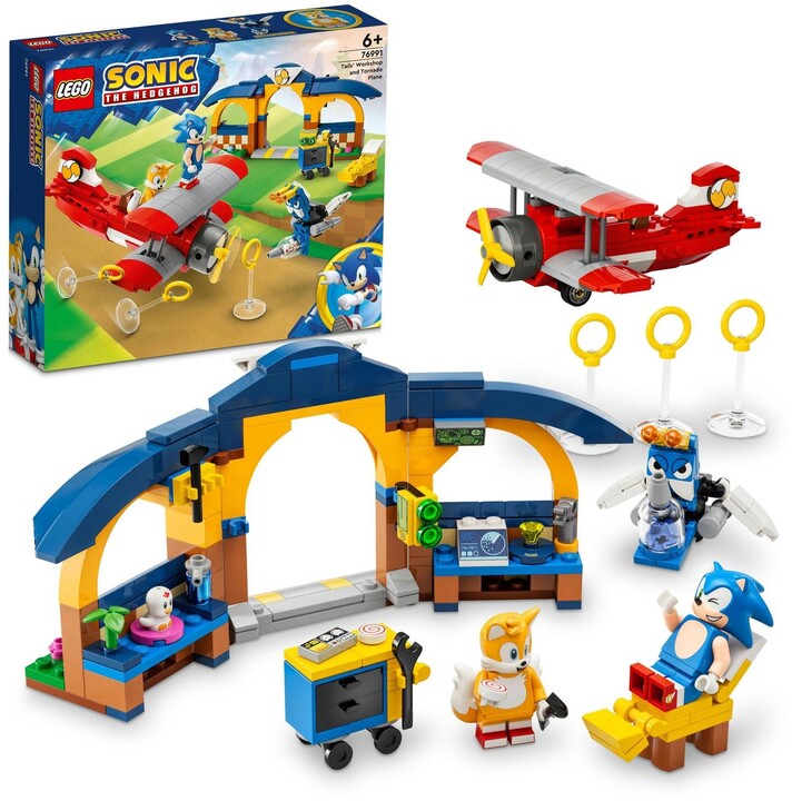 LEGO® Sonic the Hedgehog™ 76991 Tailsova dílna a letadlo Tornádo_1284625898