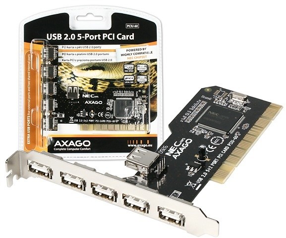 AXAGON PCIU-60 PCI karta 5+2x USB2.0_1655758351