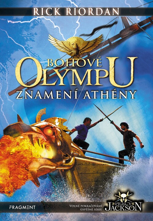 Kniha Bohové Olympu – Znamení Athény, 3.díl