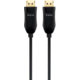 PremiumCord Optický DisplayPort 1.4 přípojný kabel M/M, zlacené konektory, 20m