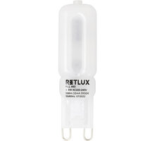 Retlux žárovka RLL 460, LED, G9, 3.3W, teplá bílá_1878623196