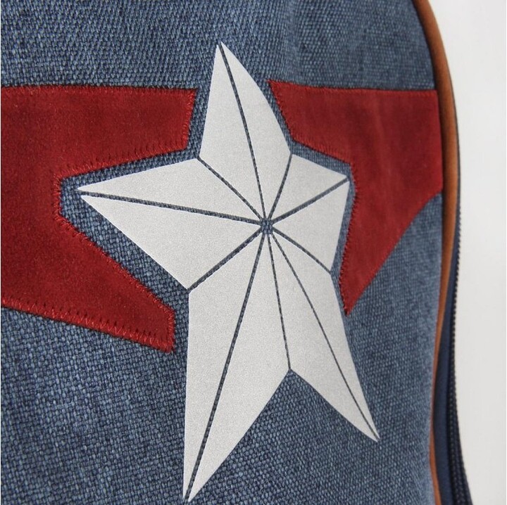 Batoh Avangers - Captain America, modro šedý s hvězdou_1895580739