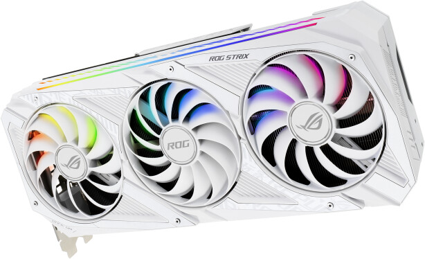 ASUS GeForce ROG-STRIX-RTX3080-O10G-WHITE, LHR, 10GB GDDR6X_2043629053