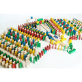 Hračka EkoToys - Domino, dřevěné, barevné, 830 dílků_434047559