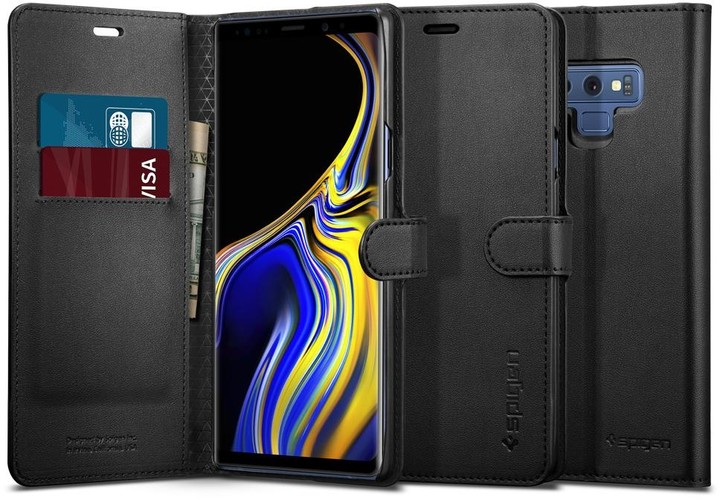 Spigen Wallet S Galaxy Note 9, černé_1408562319