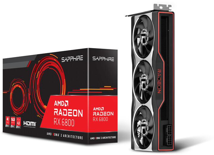 Sapphire Radeon RX 6800 16G, 16GB GDDR6_394510156