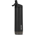 HidrateSpark Steel - Smart Bottle with Straw, 620 ml, Black_738138075