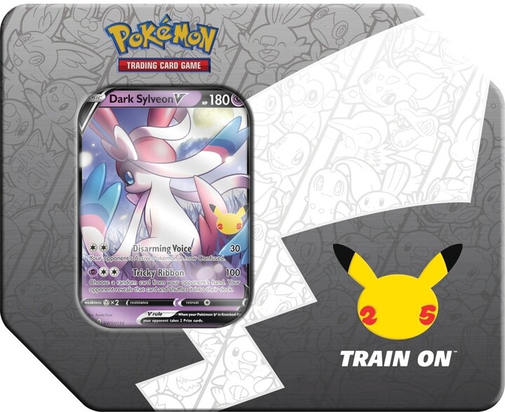 Karetní hra Pokémon TCG: Celebrations Dark Sylveon V Big Tin_2093184226