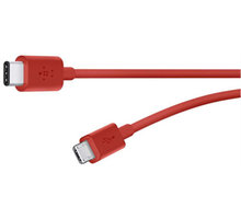 Belkin USB 2.0 USB-C to Micro B, 1,8m, červená_771238492