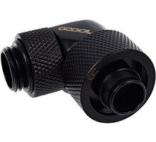 Alphacool Eiszapfen 16/10mm compression fitting 90° rotatable G1/4 - deep black_499927969