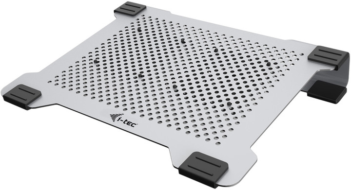 i-tec Aluminium Laptop Cooling Pad chladící podložka pro notebooky se dvěma ventilátory_763439956