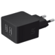 Trust USB nabíječka 5W, 2xUSB 1A, černá