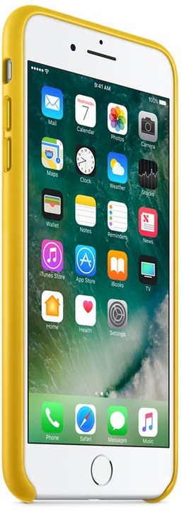 Apple iPhone 7 Plus Leather Case, slunečnicová_742881297