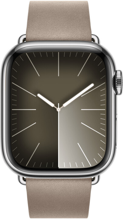 Apple Watch řemínek s moderní přezkou 41mm, M - střední, žlutohnědá_1125058000