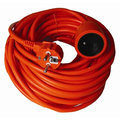 Solight prodlužovací kabel - spojka, 1 zásuvka, 20m, oranžová_1329590348