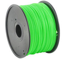 Gembird tisková struna (filament), PLA, 1,75mm, 1kg, zelená_73426413