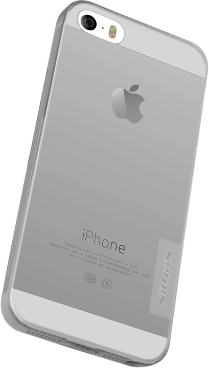 Nillkin Nature TPU Pouzdro Grey pro iPhone 5/5S/SE_105212756