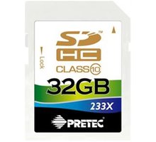 Pretec SDHC 233x 32GB Class 10_1929298192