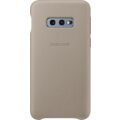 Samsung kožený zadní kryt pro Samsung G970 Galaxy S10e, šedá_61294071