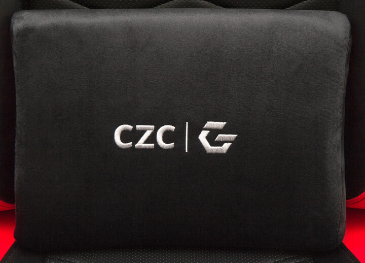 CZC.Gaming Bastion, herní židle, černá/červená_2023244886