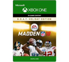 Madden NFL 18 G.O.A.T. Holiday Upgrade (Xbox ONE) - elektronicky_2122772267