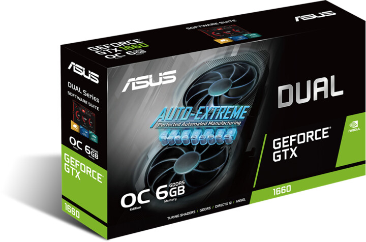ASUS GeForce DUAL-GTX1660-O6G-EVO, 6GB GDDR5_1309368979