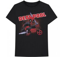 Tričko Marvel - Deadpool, cover, černé (M)_1413567435