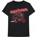 Tričko Marvel - Deadpool, cover, černé (XXL)