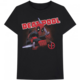 Tričko Marvel - Deadpool, cover, černé (S)
