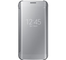Samsung Clear View EF-ZG925B pouzdro pro Galaxy S6 Edge (G925), stříbrná_100216416