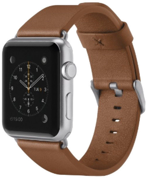 Belkin kožený řemínek pro Apple watch (38mm) - hnědá_580903637